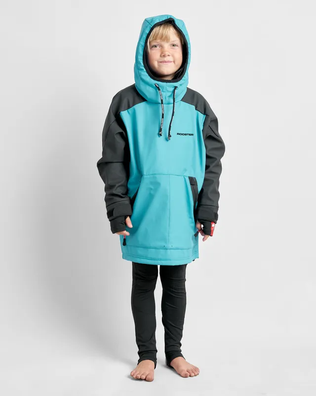 Rooster Sailing Aquafleece hoodie junior étanche rose JL