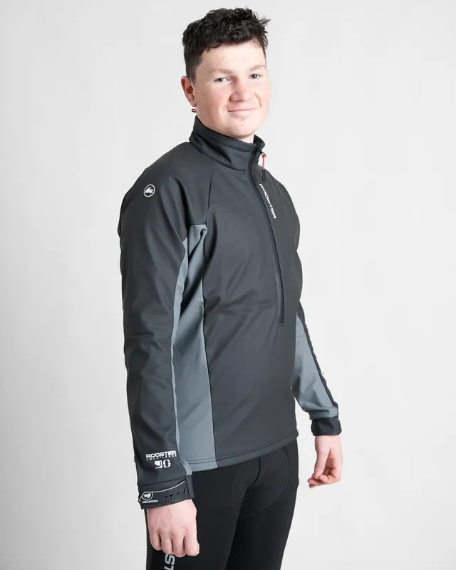 Rooster Aquafleece top Active zippé Noir