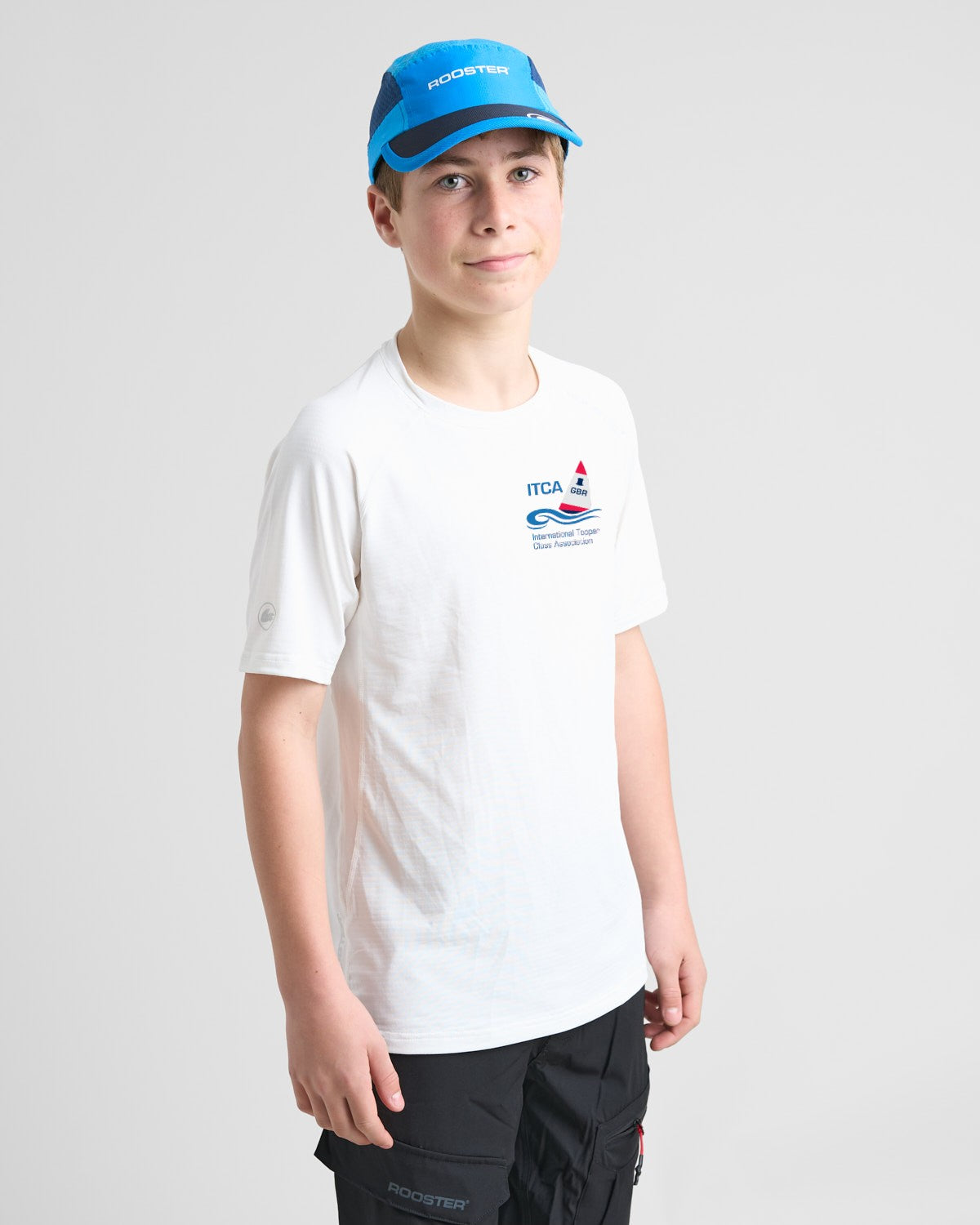 Rooster ITCA T-Shirt technique junior Blanc
