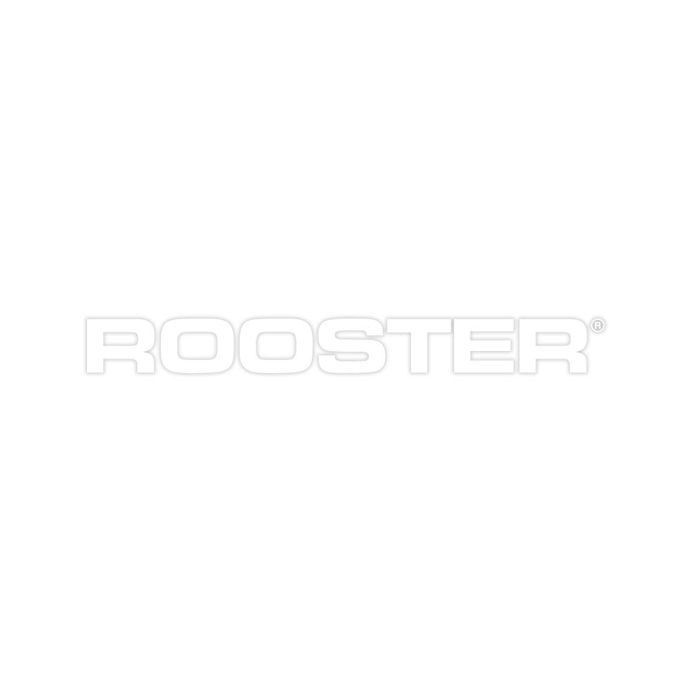 Rooster Merchandise Sticker 200mm vinyle noir