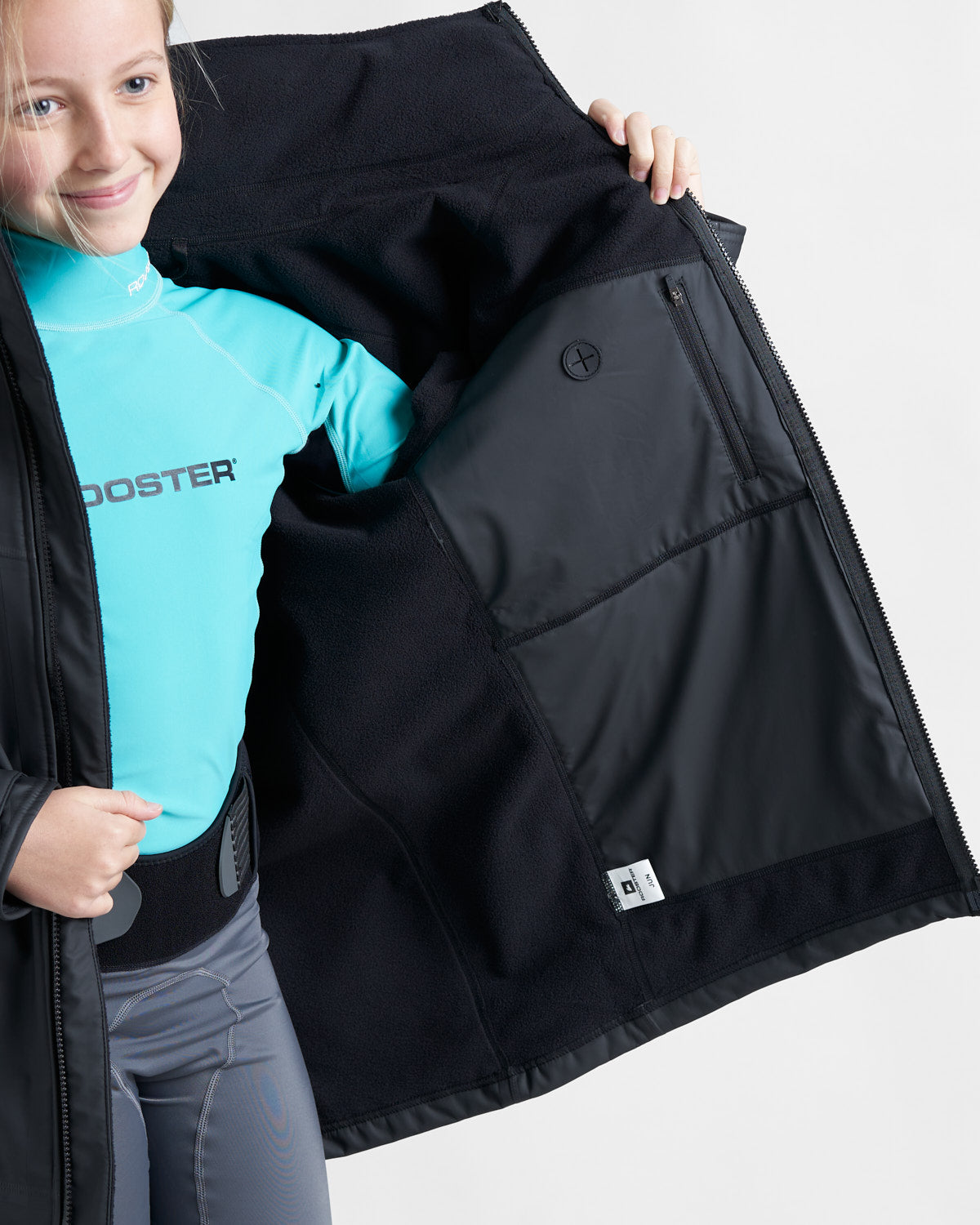 Rooster Aquafleece Pro manteau gréement junior bleu encre