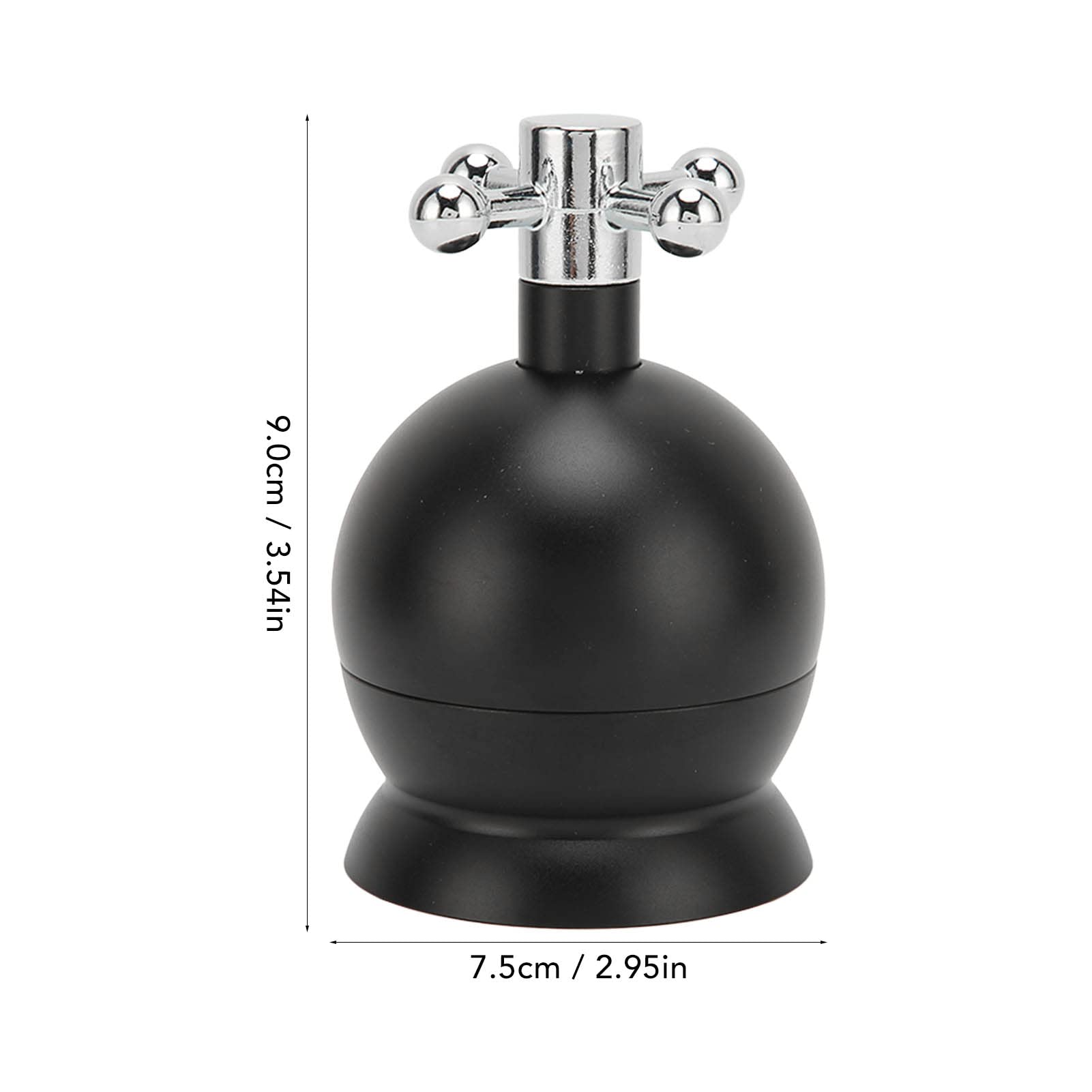 Tissting Kitchen Bathroom distributeur café 22 aiguilles 51 mm noir
