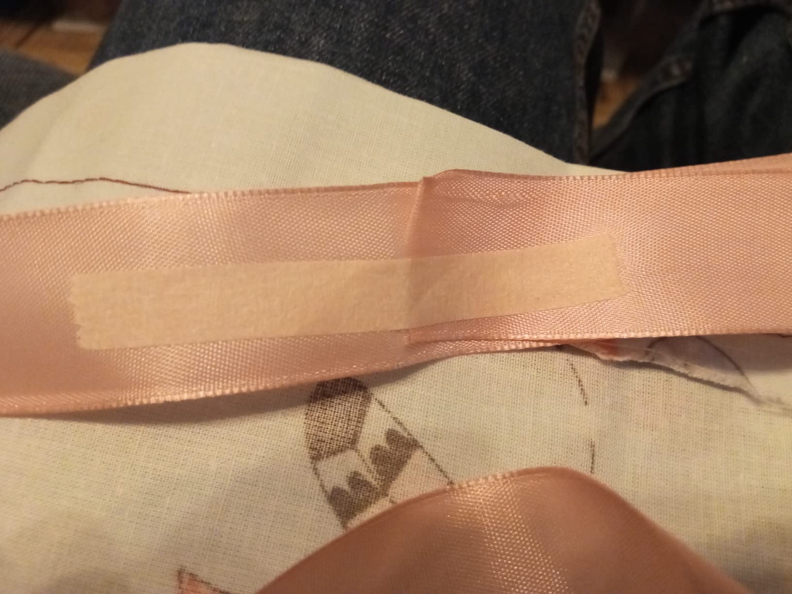 FEPITO Ruban satin 25 mm x 4 m 10 couleurs couture