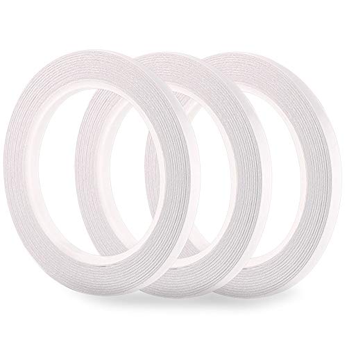 FEPITO Lot 3 Ruban Double Face 6mm x 30m Bureau