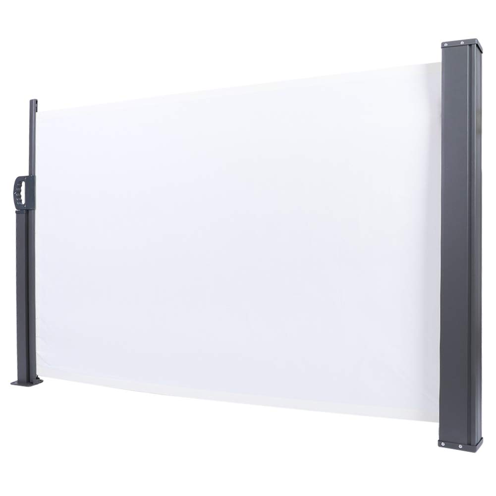 Ejoyous Brise Vue Rétractable Étanche Jardin Patio 39x118"