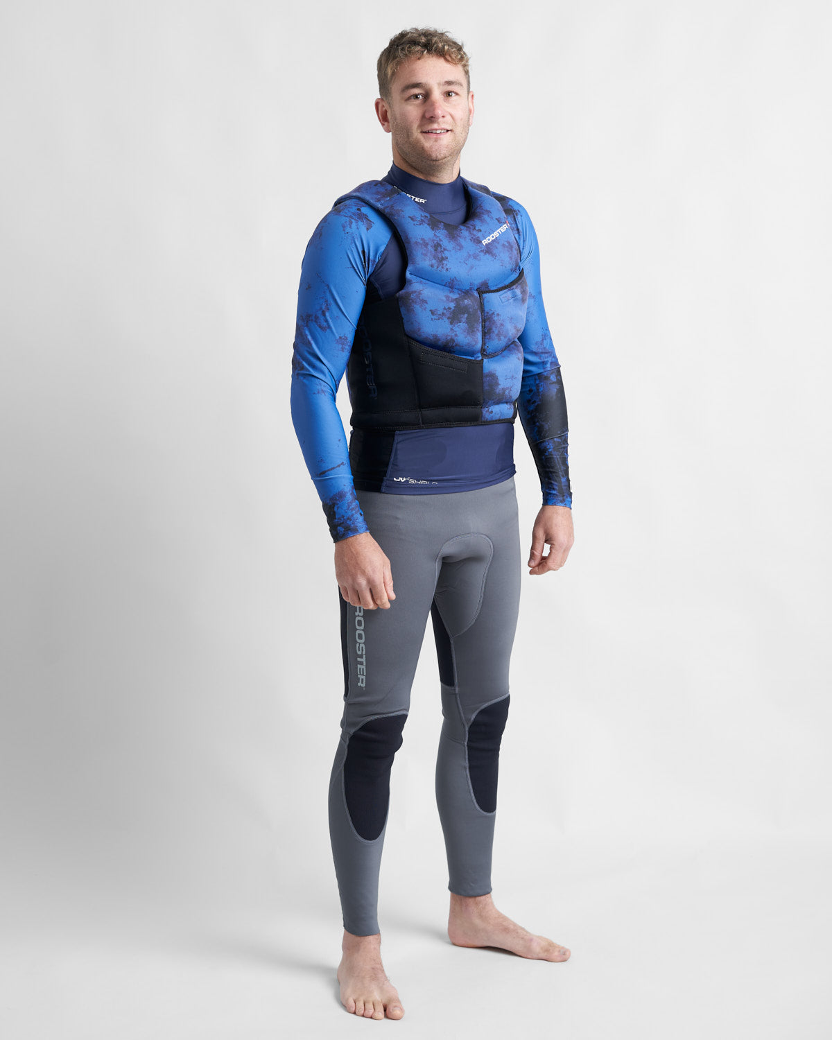 Rooster Race Armour Gilet Flottabilité Blue Seal 50N