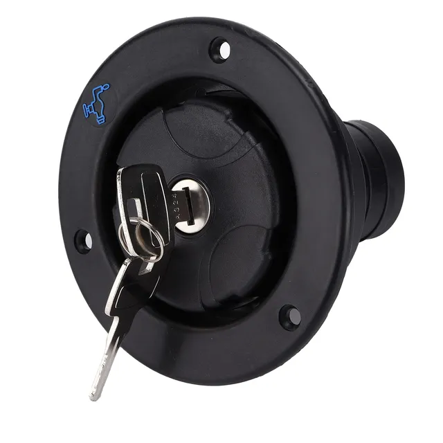 Tissting Bouchon eau camping-car noir 110 mm