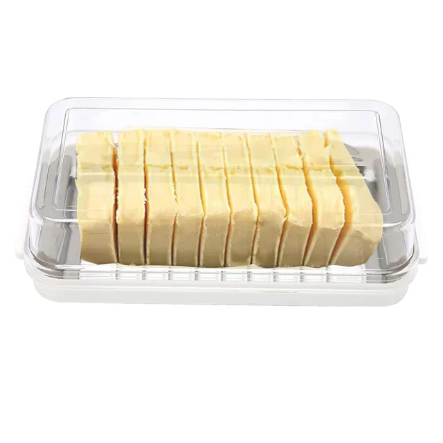 Tissting Kitchen Beurrier avec Couvercle Inox Blanc 19 cm
