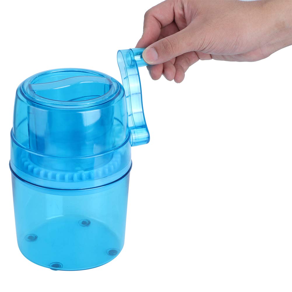 Tissting Broyeur à Glace Manuel Bleu 20 cm Inox