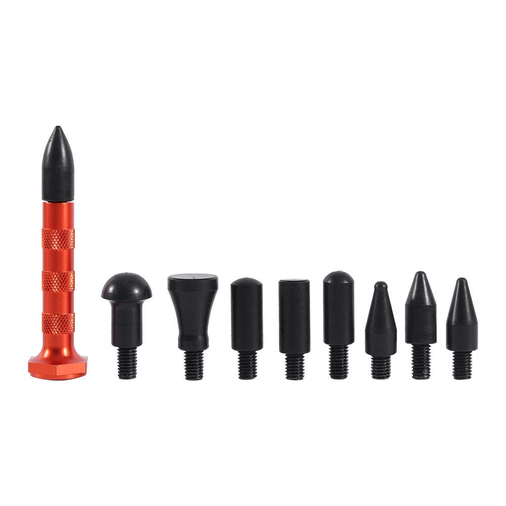 Ejoyous kit débosselage marteau + 9 têtes carrosserie