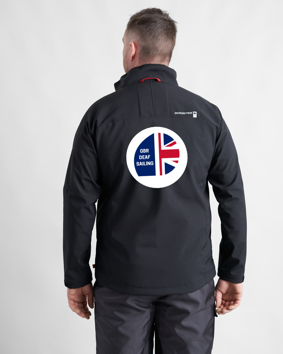 Rooster Coastal veste softshell sans capuche noir coupe-vent