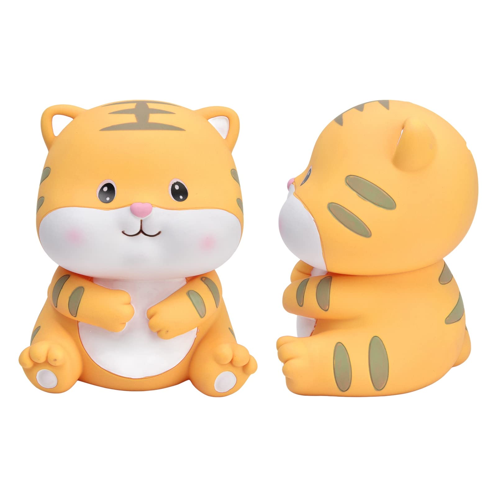 Tissting HOME DECORATION tirelire tigre vinyle 14cm orange