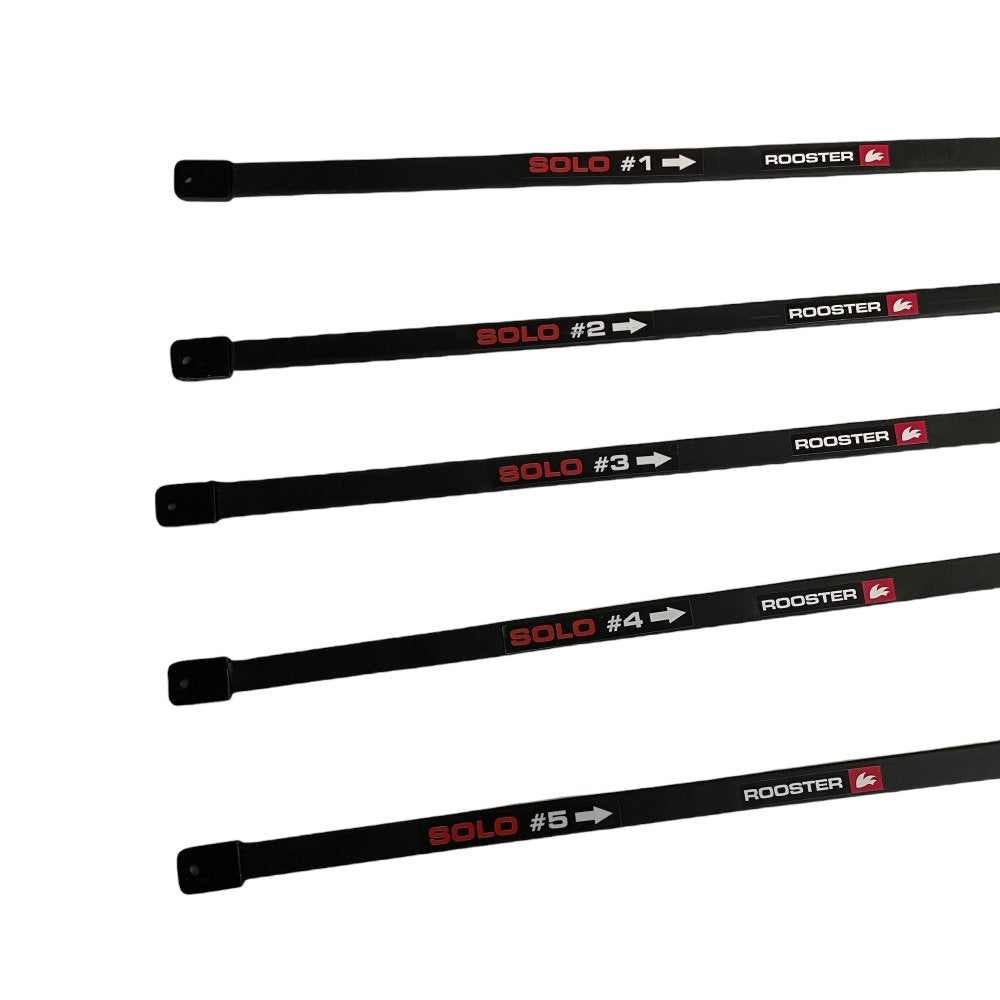 Rooster lattes carbone Solo jeu de 5 pour voile