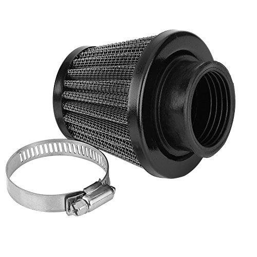 Ejoyous Filtre à air moto 38 mm noir universel
