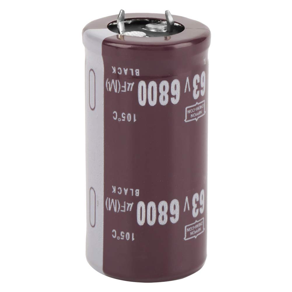 FTVOGUE Condensateur Électrolytique 63V 6800uF Lot de 2