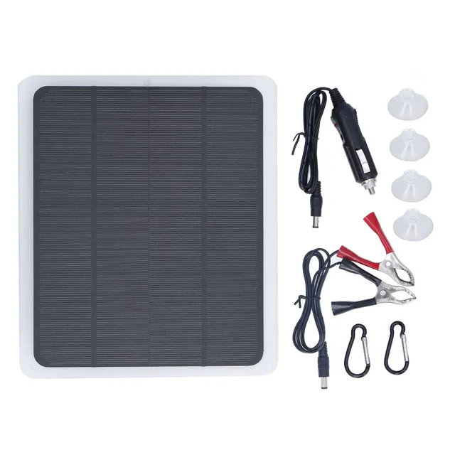 Jadeshay Panneau Solaire 12V 20W Kit USB Portable