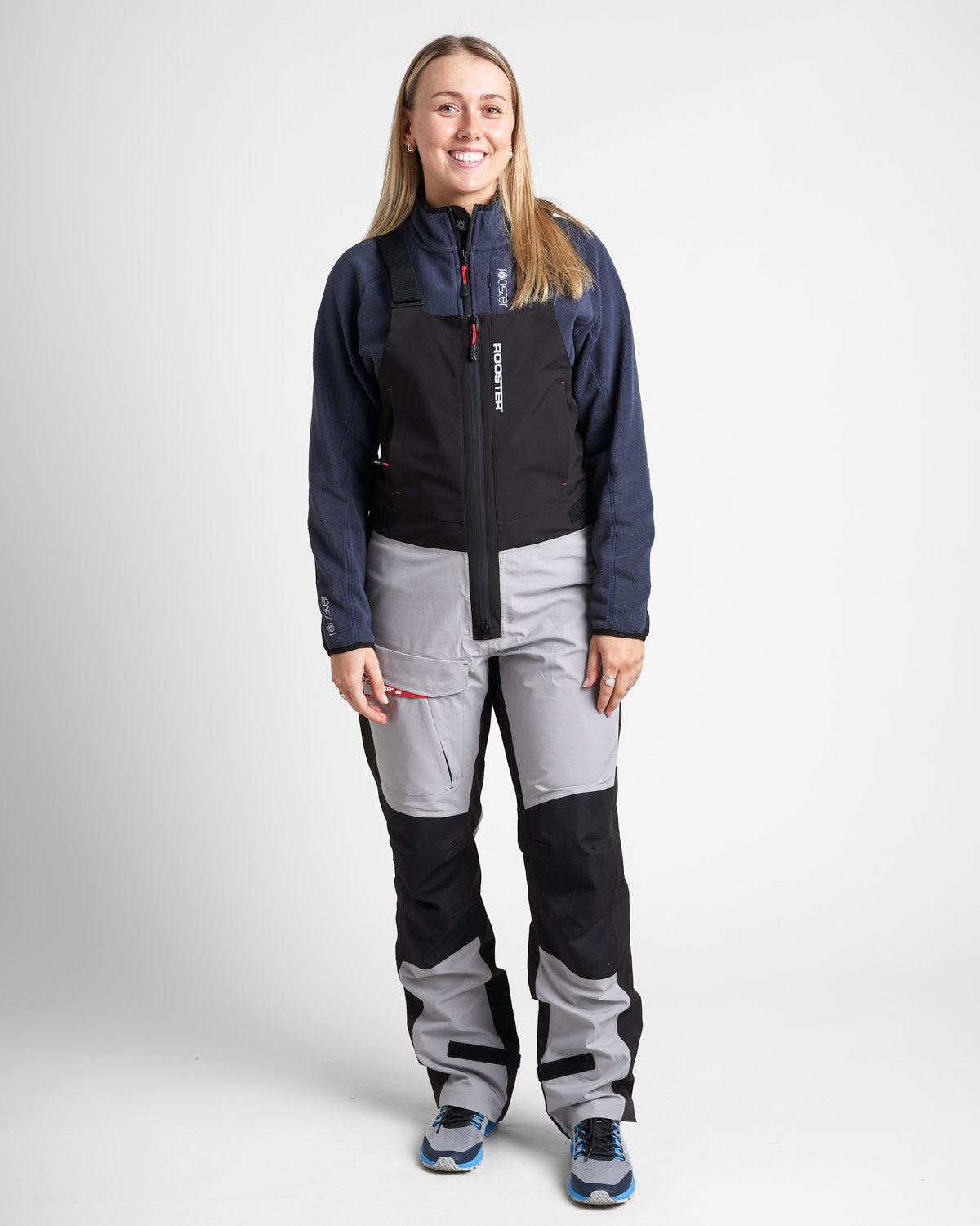 Rooster Coastal SB1 salopette Hi-Fits Navy imperméable
