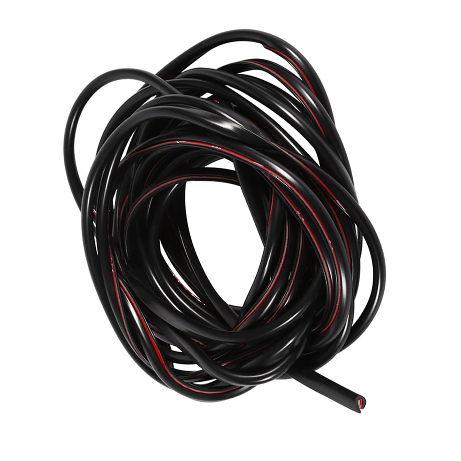 Ejoyous Bande Protection Porte Voiture 5 m Noir Caoutchouc