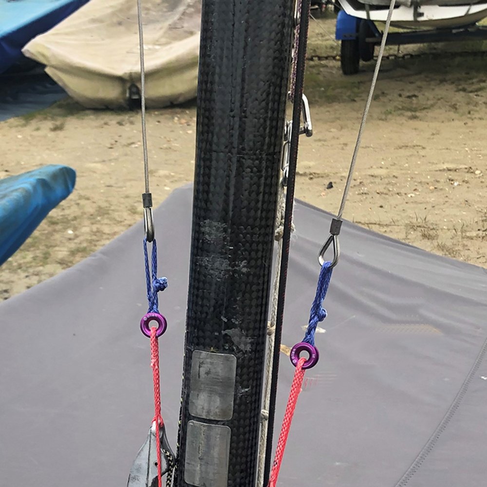 Rooster Pre Made Rigging haubans RS800 Selden 2,5 mm paire