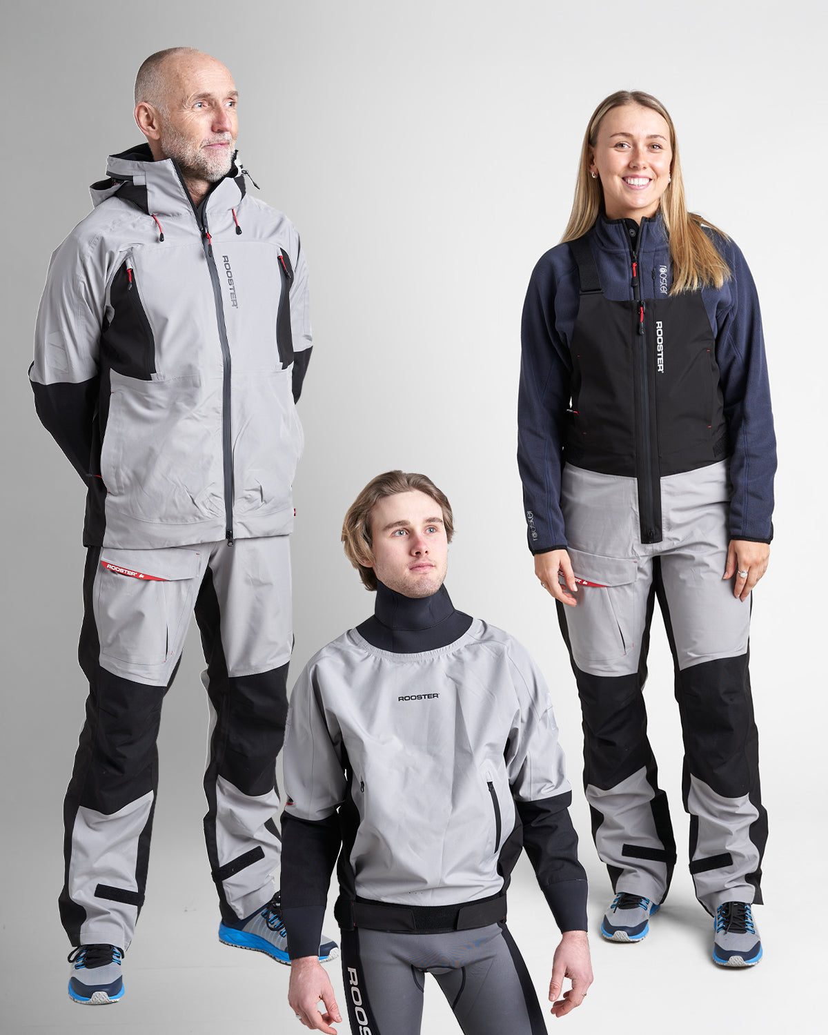 Rooster SB1 pack voile côtière Ice veste + salopette + smock