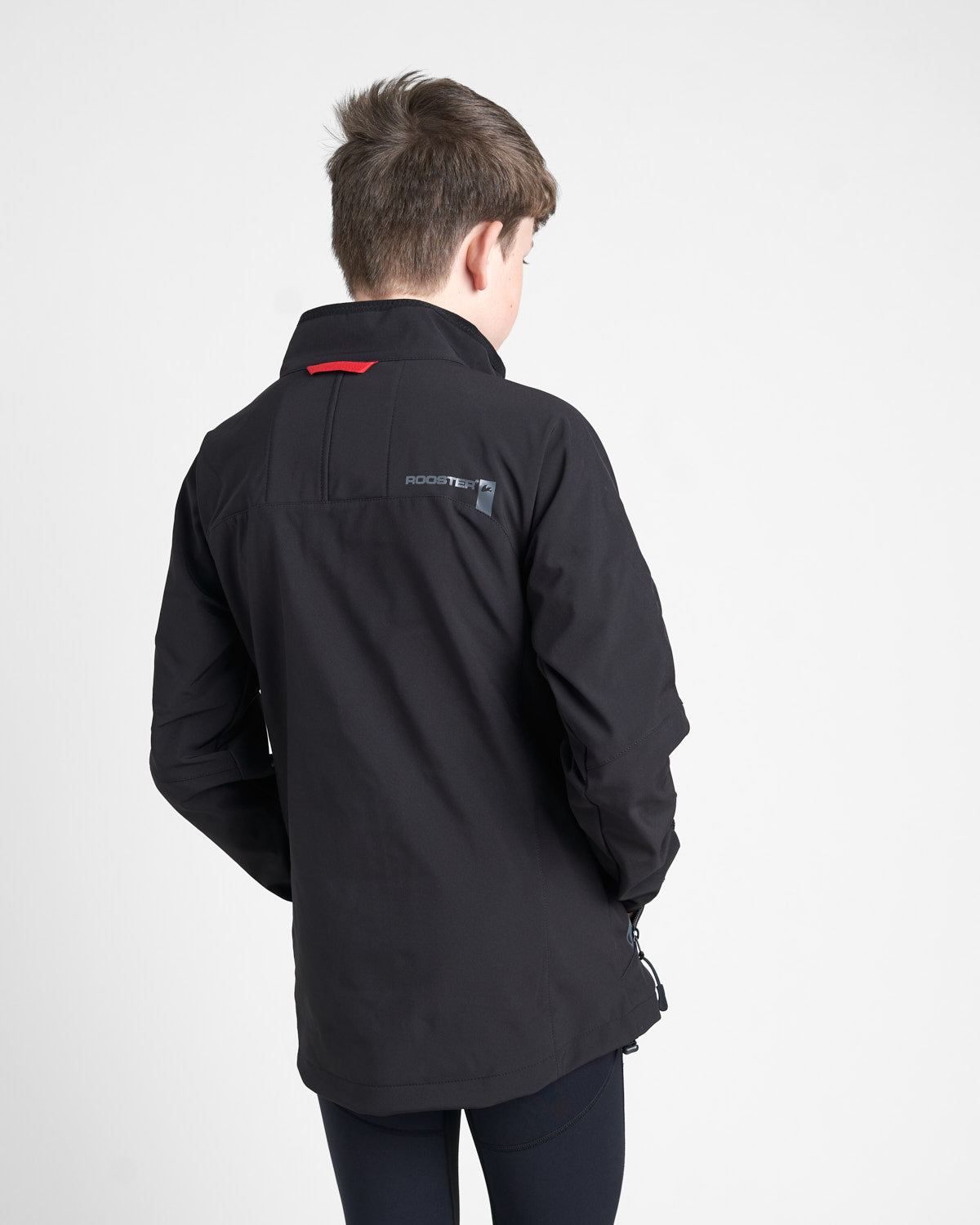 Rooster Coastal Inshore veste softshell junior sans capuche noir
