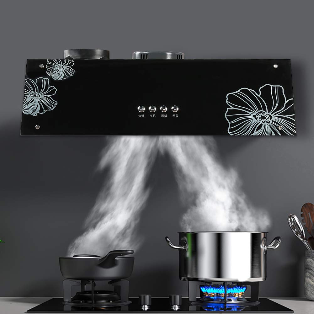 Ejoyous Hotte Aspirante Murale Verre 71,5 cm 120 W