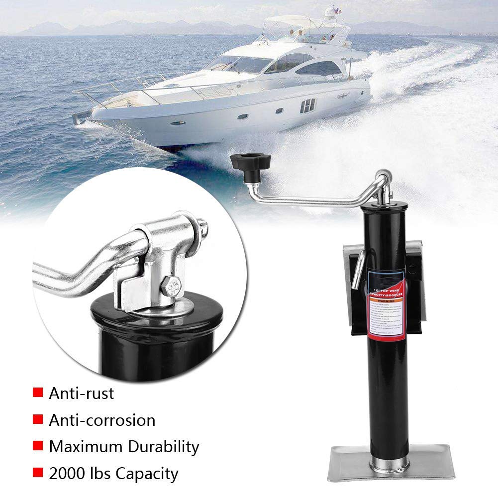 Ejoyous Support Remorque 2000 LBS Acier Pivotant