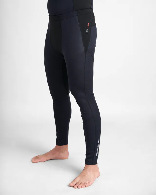 Rooster Hot Legs collant thermique voile 0,5 mm titane