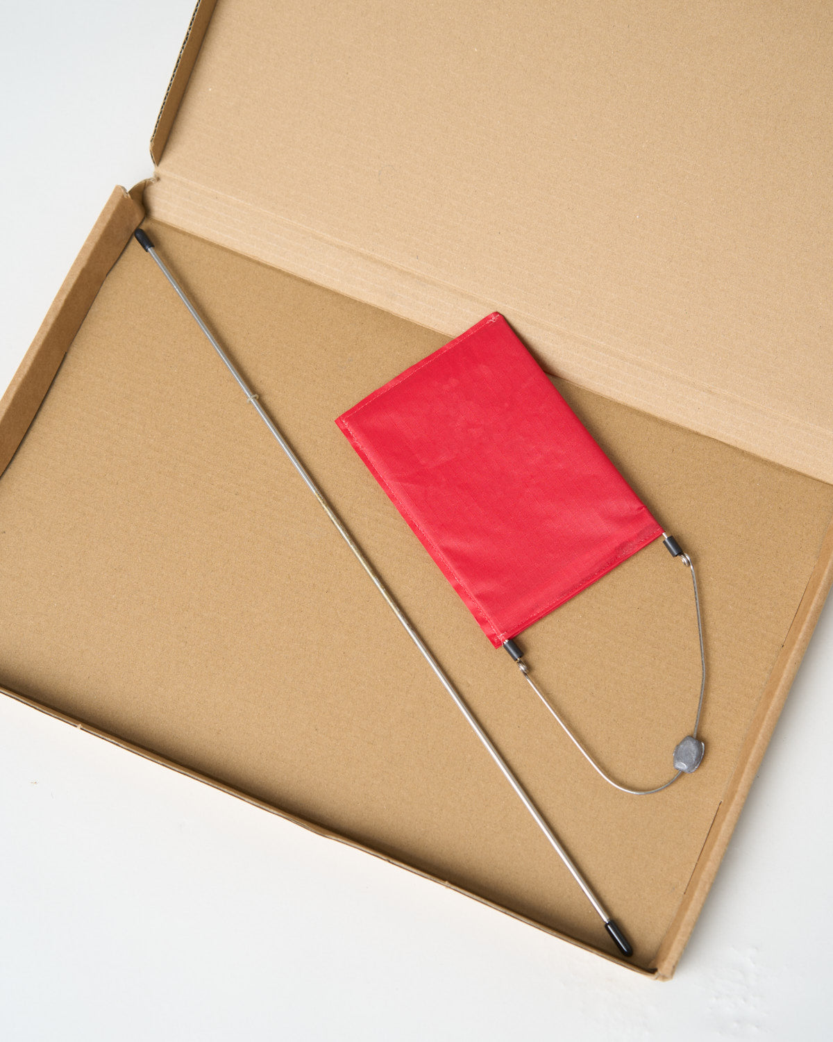 Rooster Wind Indicators Racing Burgee penon rose