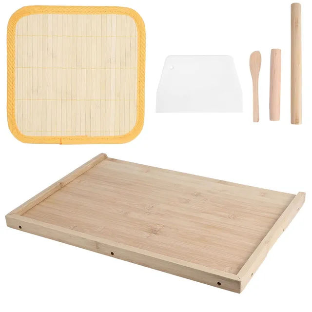Tissting Kitchen Bathroom planche pâtisserie bambou réversible