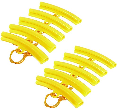 Ejoyous Protection jante protège-jante jaune 15 cm lot 5 polyuréthane