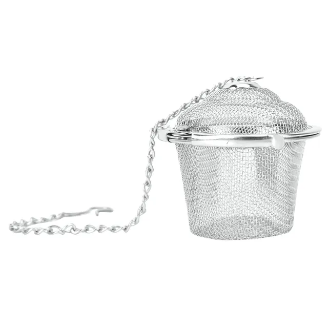 Tissting Kitchen Bathroom boule à thé inox L maille fine