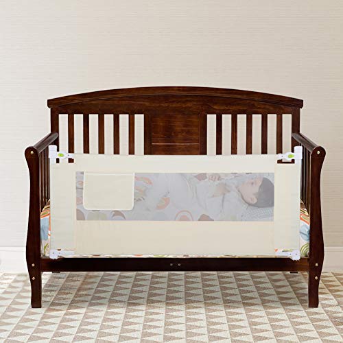 Ejoyous Barrière de Lit Enfant Pliable 2 m Antichute
