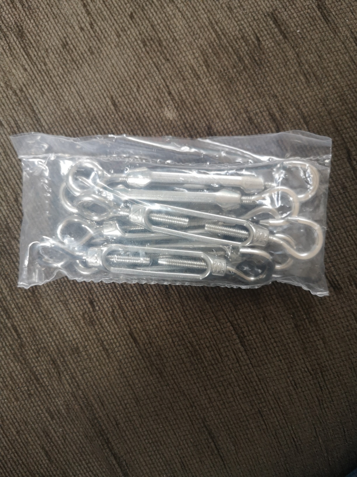 Fepito M4 Tendeur Fil Inox Crochet Oeillet Lot de 6