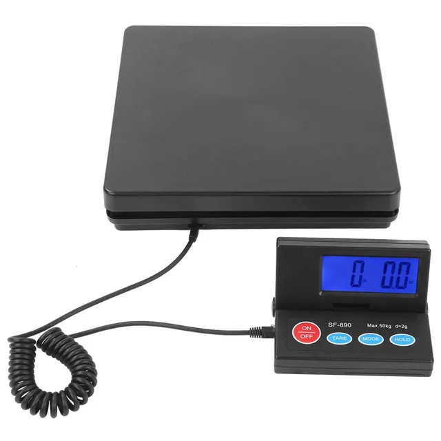 Ejoyous Home Improvement Tool balance postale 50kg LCD inox