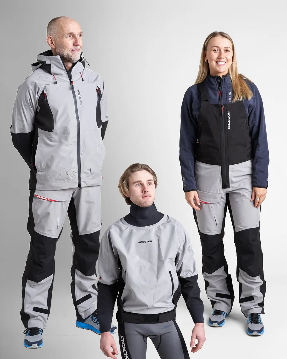 Rooster SB1 pack voile côtière Ice veste + salopette + smock