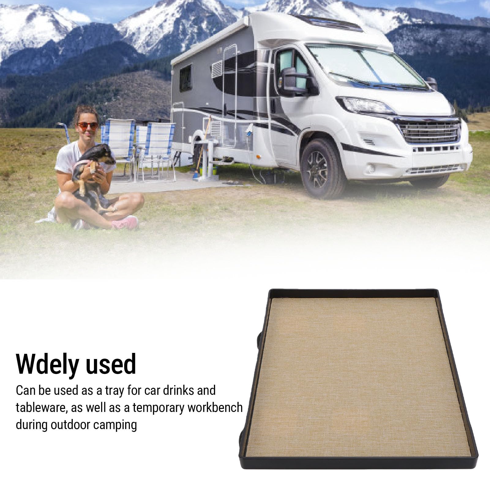 Tissting Plateau magnétique camping-car 29x40 cm 5 kg