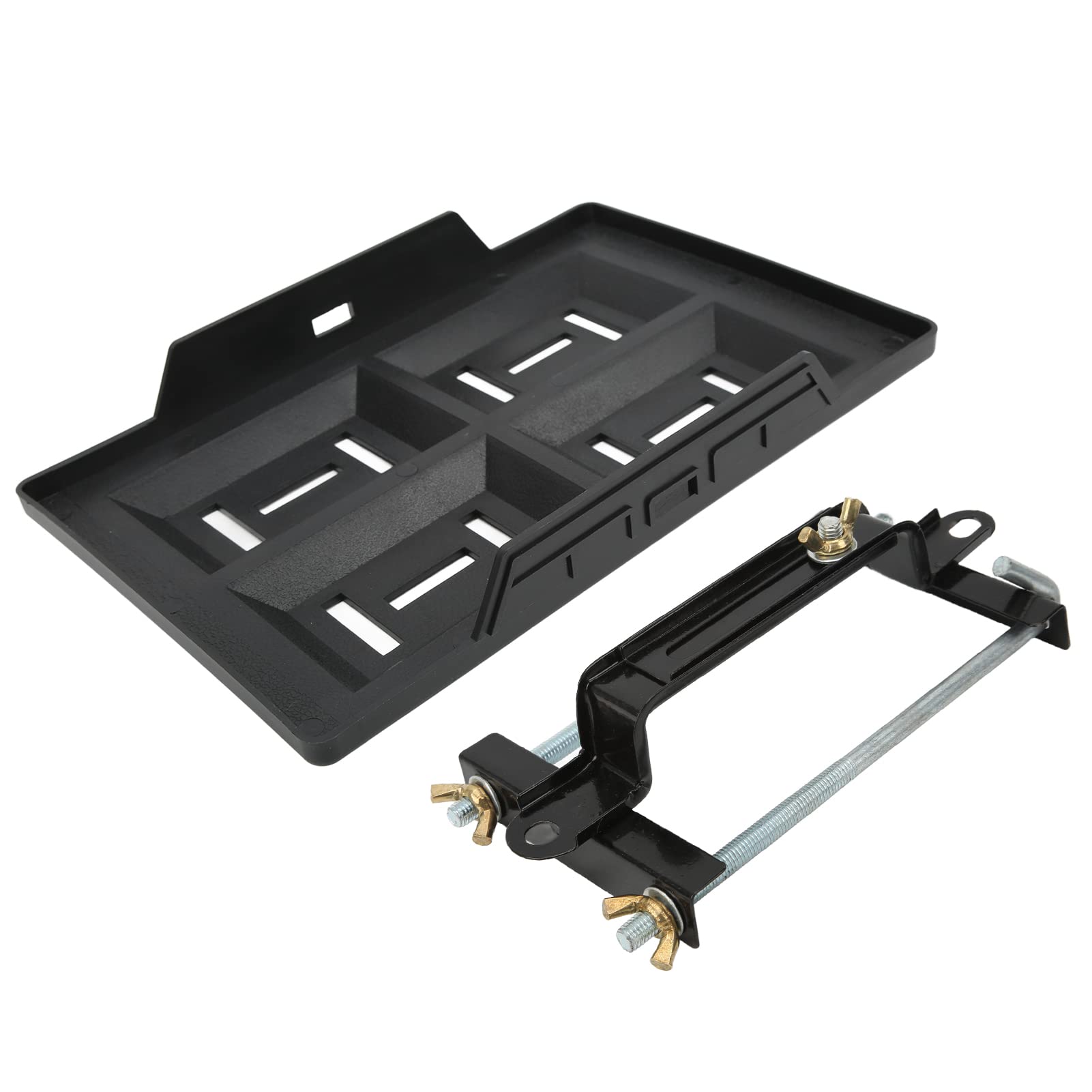 Tissting Support Plateau Batterie Voiture Noir 28 cm