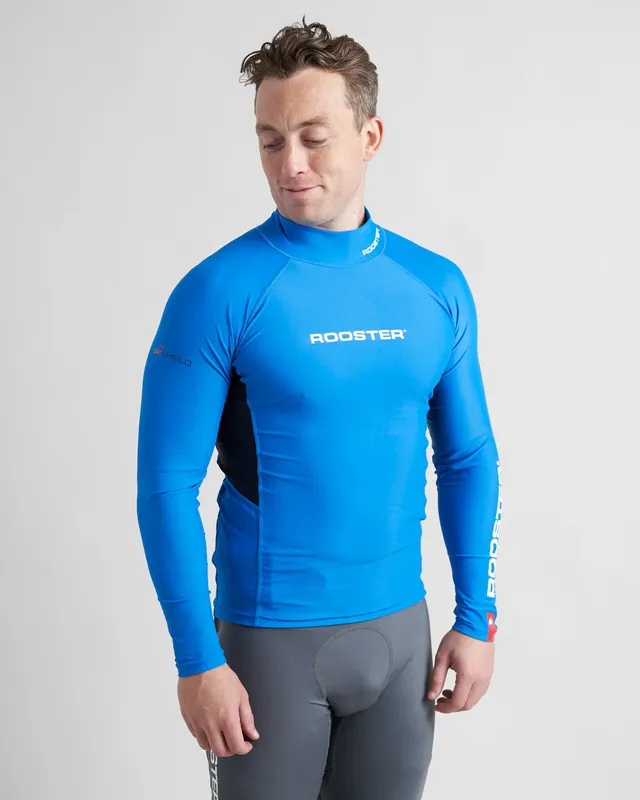 Rooster UV Rash Top lycra manches longues graphite