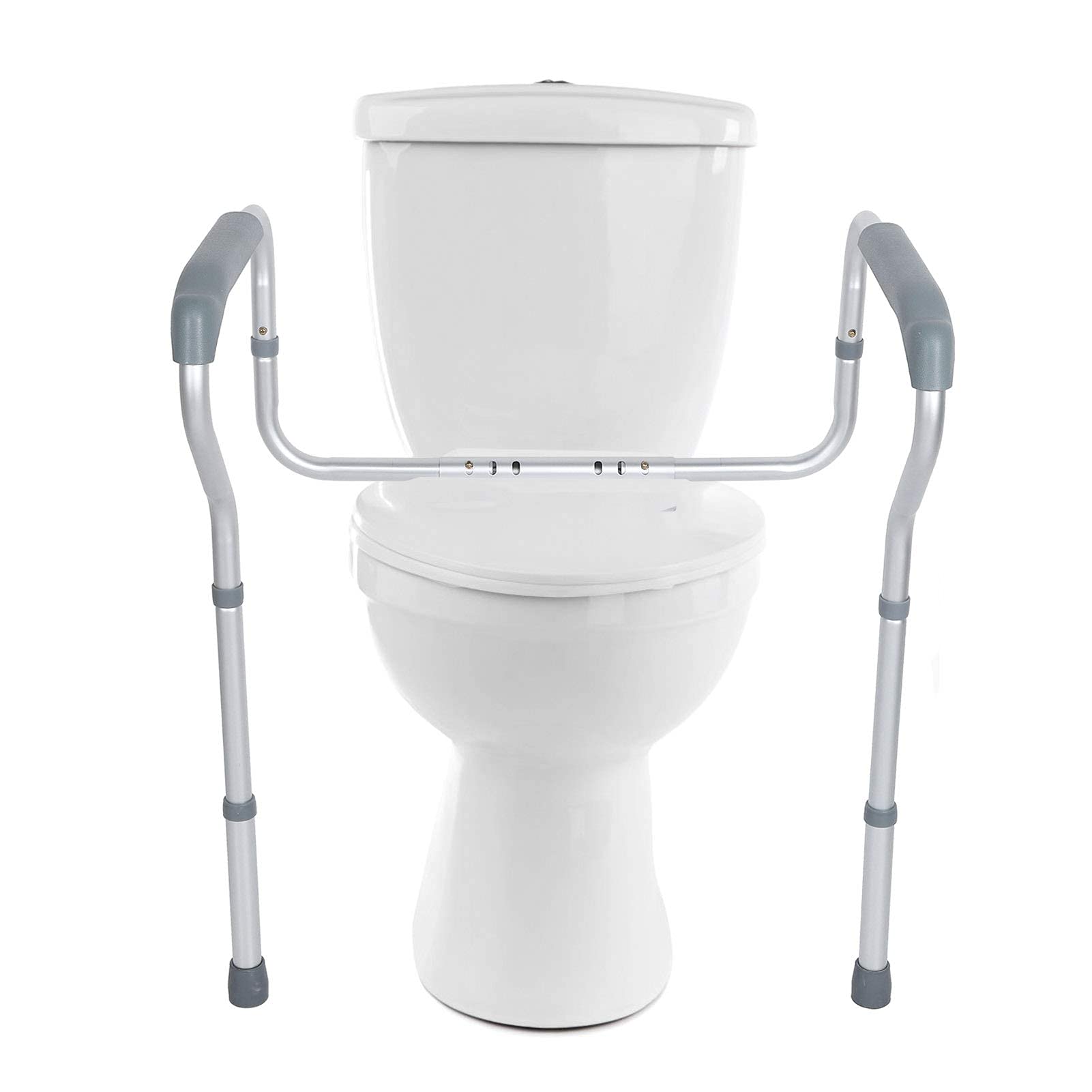 Ejoyous Cadre Toilette Barre Appui Réglable Alu 135 kg