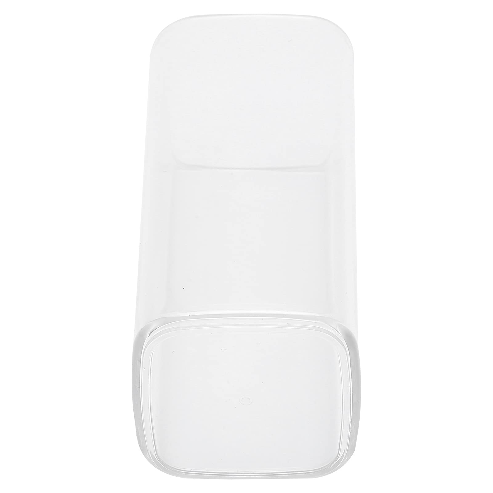 Tissting Tasse à eau acrylique 250 ml blanc carré