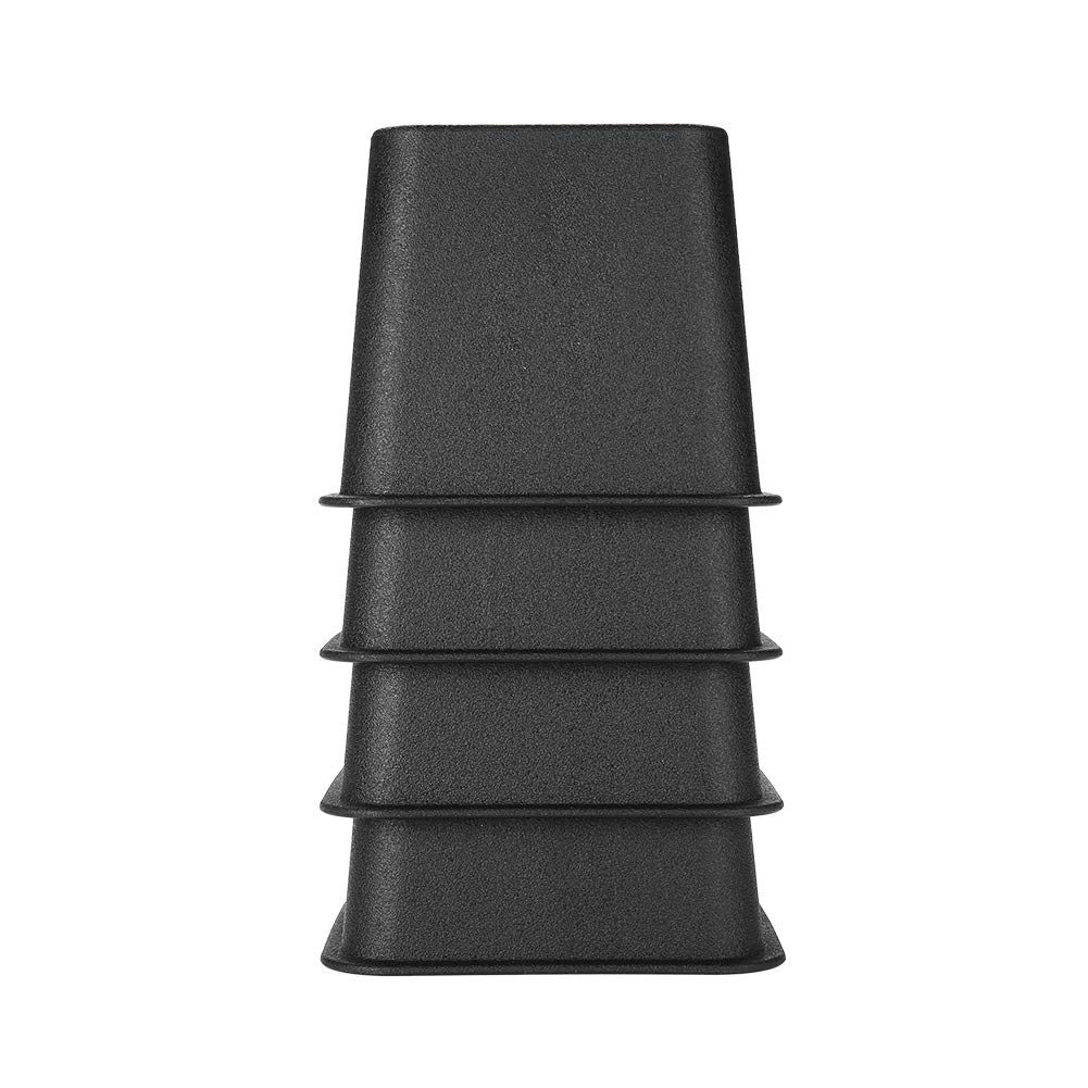 Ejoyous Home Improvement Tool rehausseurs meubles noir 10 cm lot 4