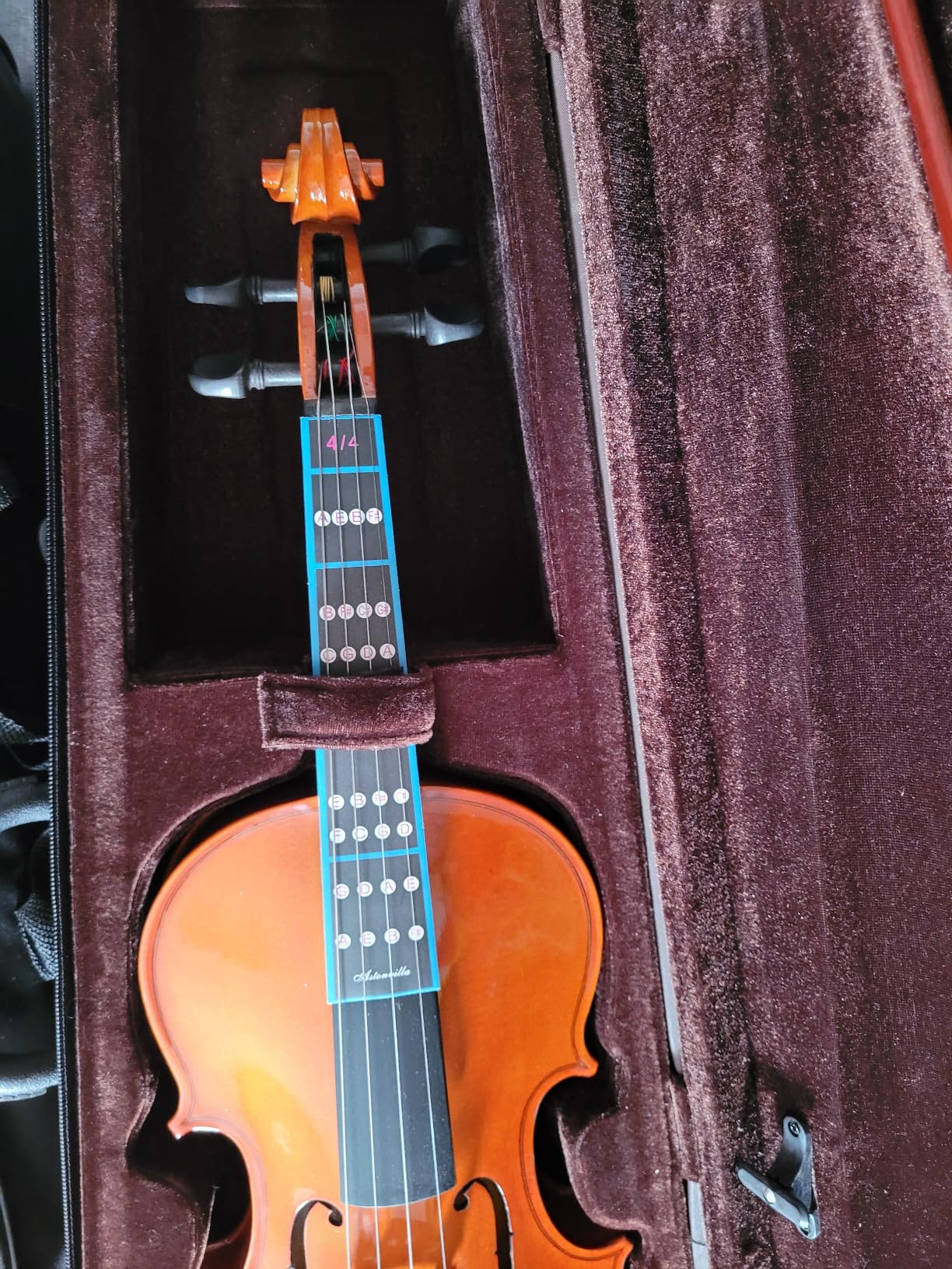 Ejoyous autocollant touche violon 4/4 débutant PVC