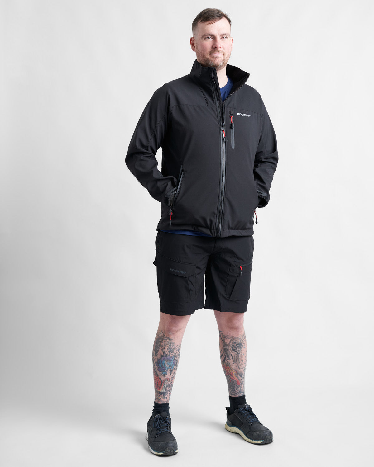 Rooster Sailing Coastal & Inshore veste softshell sans capuche noir