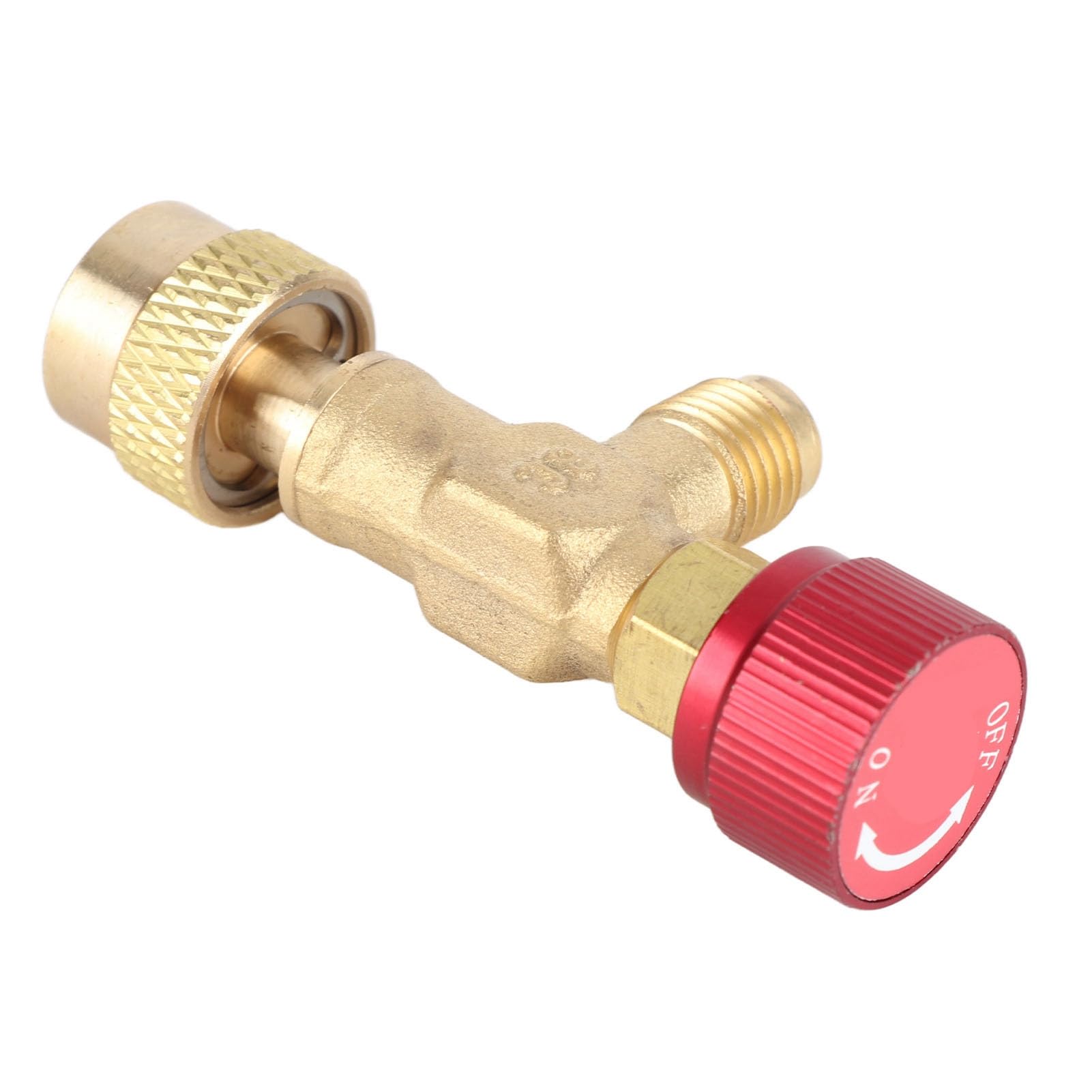 FTVOGUE Vanne sécurité clim R410A laiton 1/4-5/16