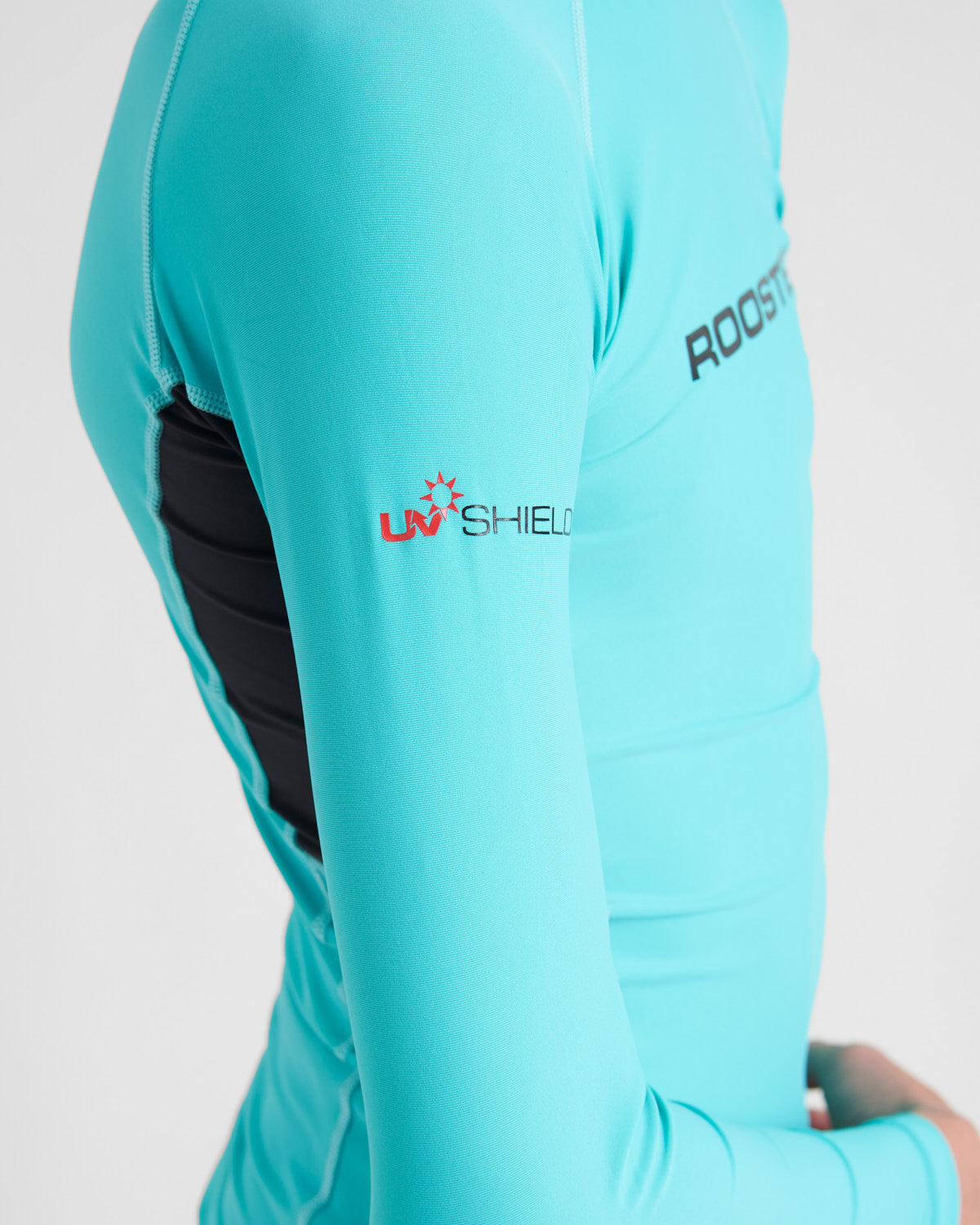 Rooster lycra junior manche longue Rash Top graphite
