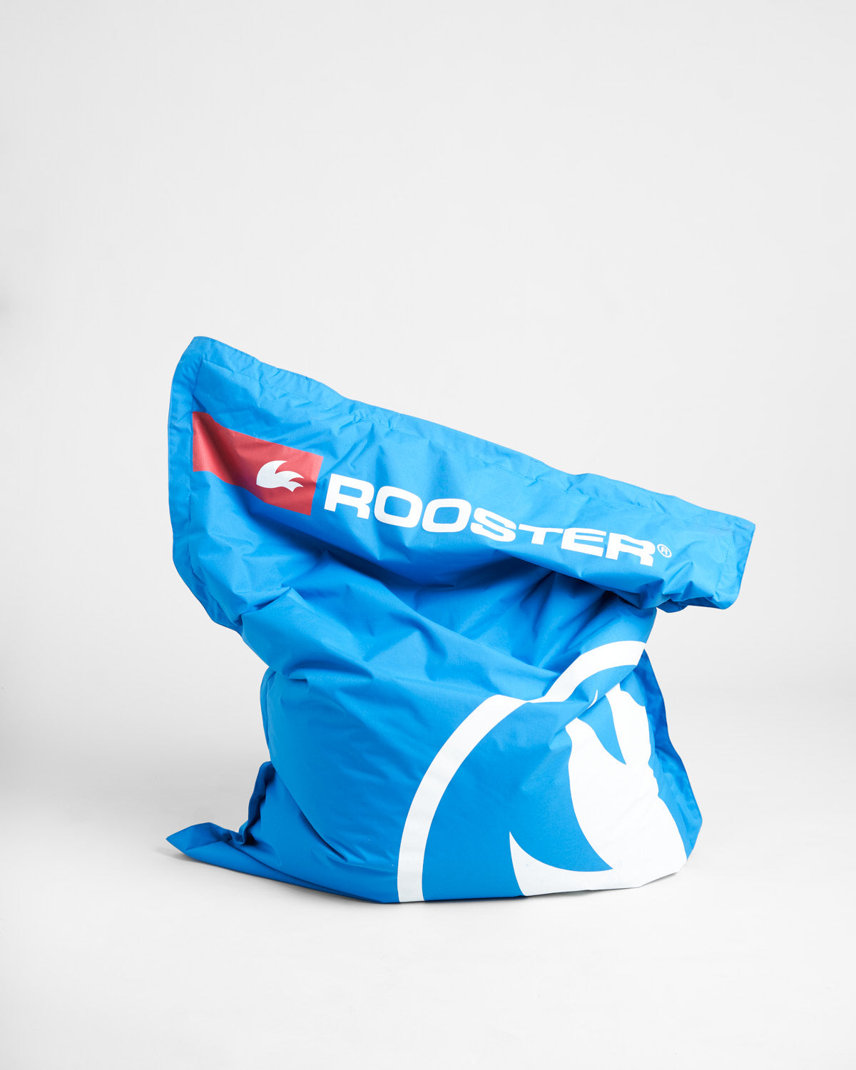 Rooster Bags Pouf géant Beanbag Bleu 170x130cm