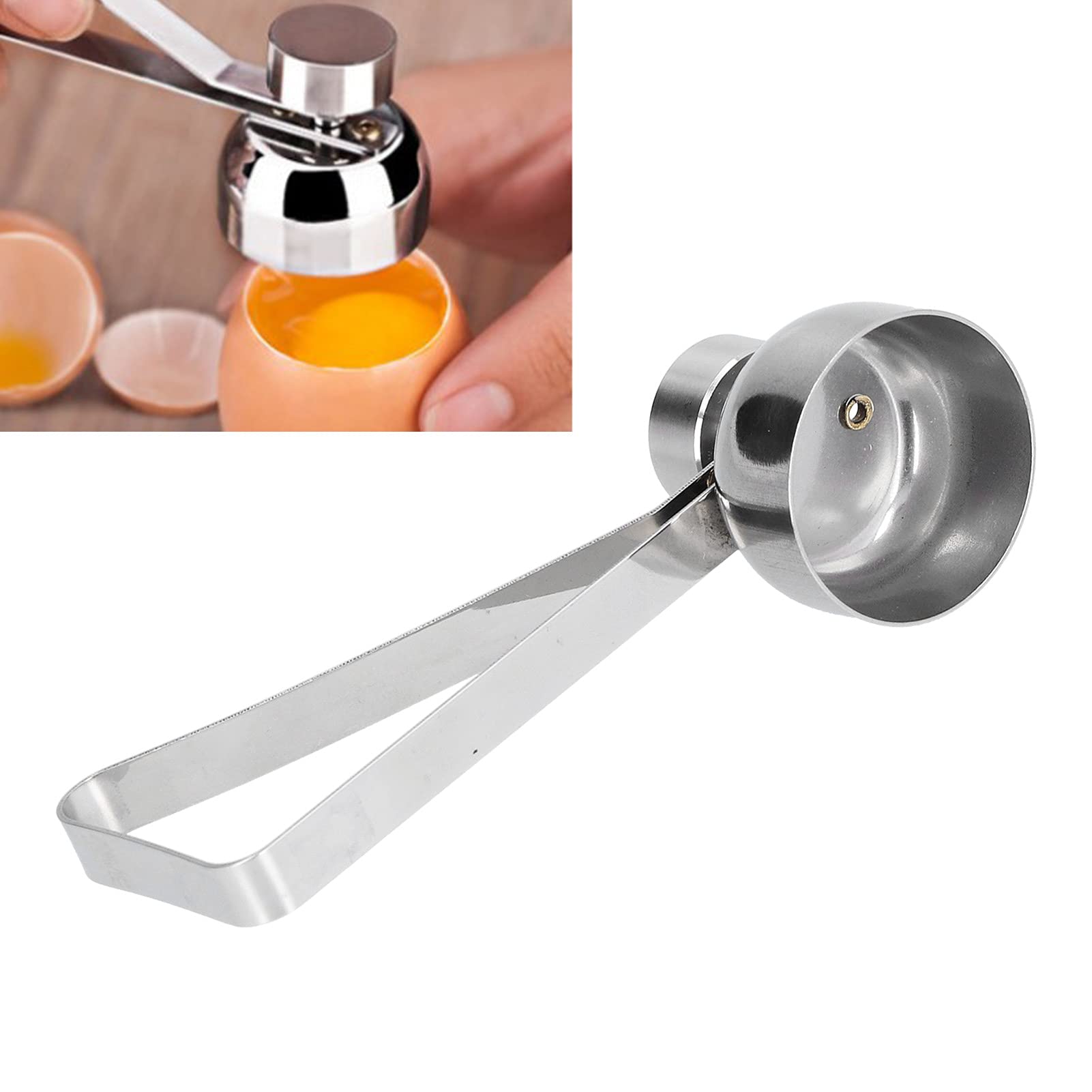 Tissting Coupe-œuf inox ouvre-coquille manuel
