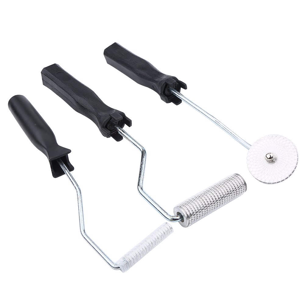 Ejoyous Home Improvement Tool Rouleau Débulleur 3pcs 50/75mm