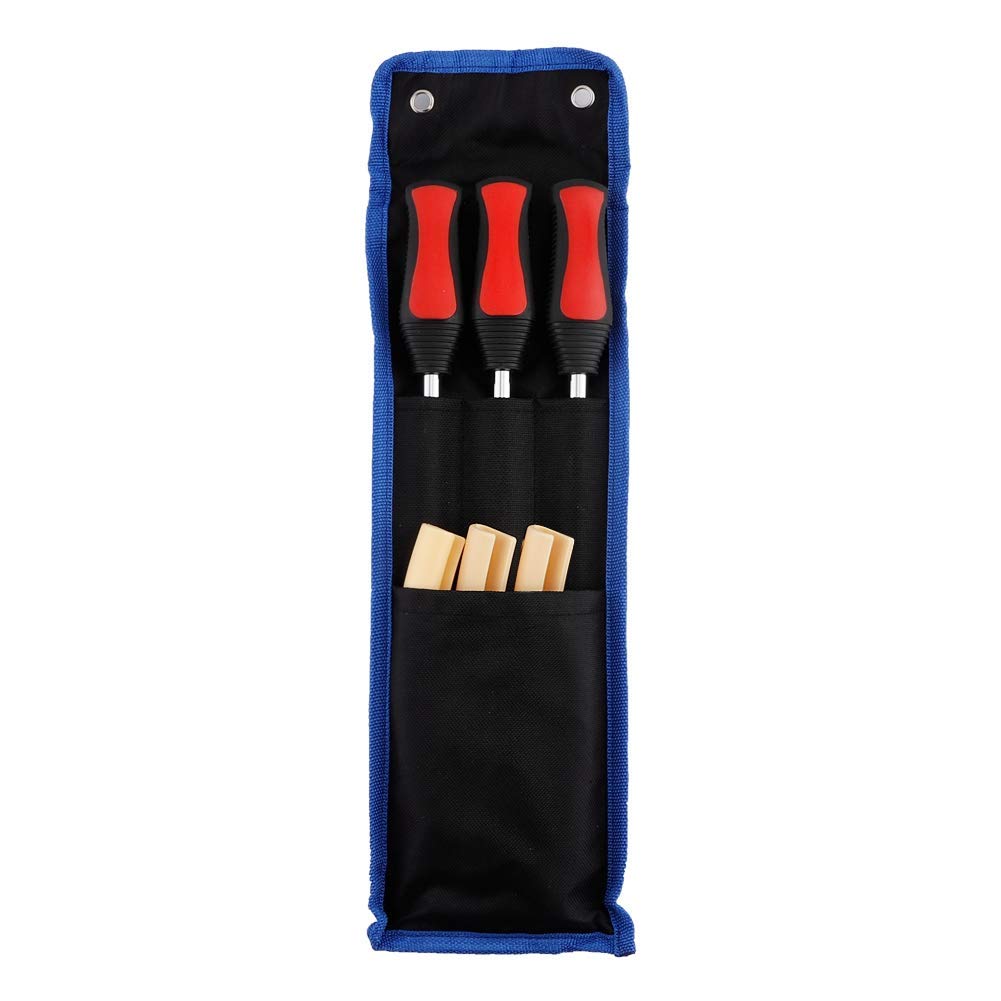 Ejoyous Levier Pneu 3 Cuillères + Protège-Jante Kit 6 Pièces Acier